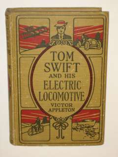 Appleton TOM SWIFT & ELECTRIC LOCOMOTIVE Grosset&Dunlap  