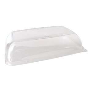  Sabert 5606 Mozaik Clear Plastic 6 x 9 1/2 x 2 Platter 