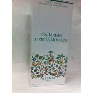  UN JARDIN APRES LA MOUSSON by Hermes EDT SPRAY 3.4 OZ 