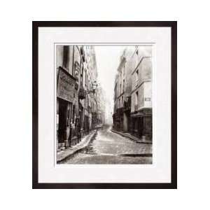 Rue Aumaire From The Rue Volta Paris 185878 Framed Giclee Print 