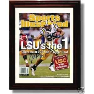  Framed LSUs the 1 Sports Illustrated Autograph Print 