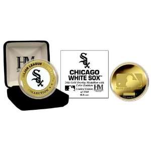 Highland Mint Chicago White Sox 24KT Gold and Color Team Commemorative 