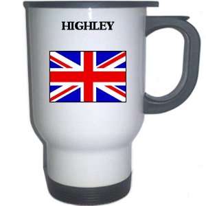  UK/England   HIGHLEY White Stainless Steel Mug 