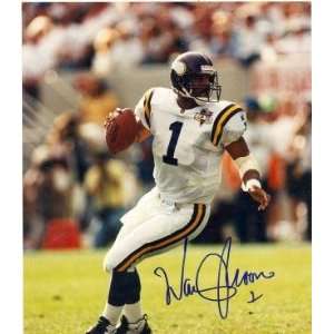  Signed Warren Moon Picture   (Minnesota Vikings8x10 