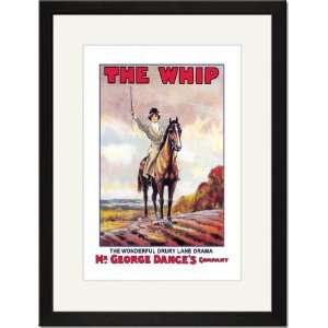   Print 17x23, The Whip The Wonderful Drury Lane Drama