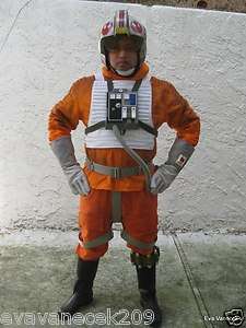 Cosplay Star Wars Hoth Rebel Pilot X wing Jacket replica costume 