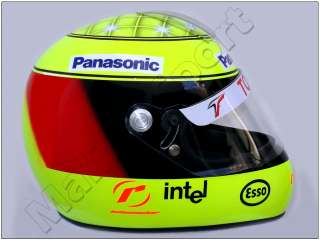 Ralf Schumacher F1 2005 Toyota Schuberth Replica Helmet Scale 1:1 