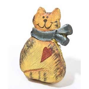  Painted Wood Cat Kitten Jewelry Lapel Pins   12 Pins for Cat 