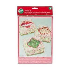  Wilton Medium Treat Box 3/Pkg Homemade; 3 Items/Order 