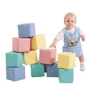  TODDLER BABY BLOCKS PASTEL: Toys & Games