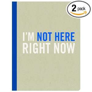   Knock Kraft Journal, Im not Here Right Now: Health & Personal Care