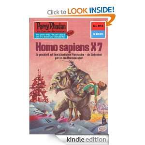 Perry Rhodan 810: Homo sapiens X7 (Heftroman): Perry Rhodan Zyklus 
