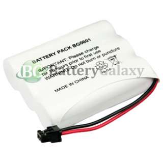 Phone Battery for Panasonic KX A36 P P501 Uniden BT 905  
