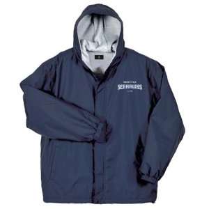   Seahawks Navy Blue Legacy Full Zip Hoodie Jacket