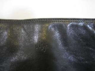   description size med fabric content 100 % italian leather color black