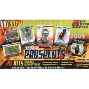   TriStar Prospects Plus Hot Box Baseball Hobby Box: Sports & Outdoors