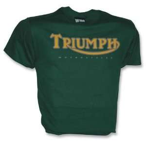  Metro Racing Triumph T Shirt , Color Green, Size Md 