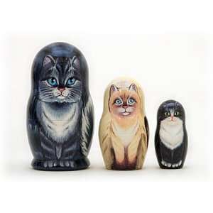  House Cats Doll 3pc./3.5 