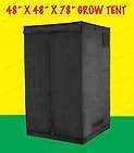   x48x60 Mylar Hydroponics Grow Tent Room 2X4X5 Hydro Cabinet Box