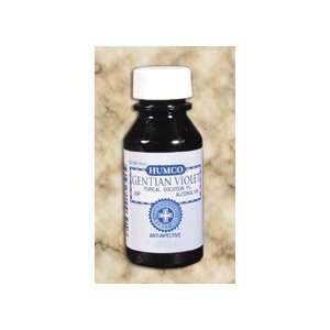 Humco Gentian violet topical solution 1% usp with 10% alcohol   2 oz