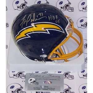   Fred Dean Mini Helmet   Autographed NFL Mini Helmets: Everything Else