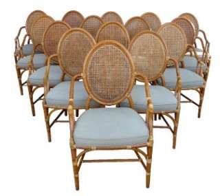 MCGUIRE DINING CHAIRS LOUIS XVI Style OVAL BACK 20 Available or MORE 