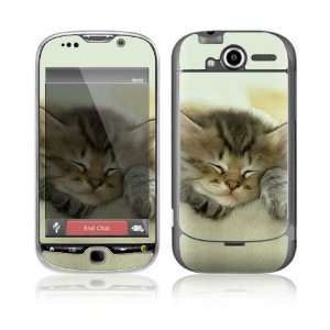 HTC G2 Skin Decal Sticker   Animal Sleeping Kitty