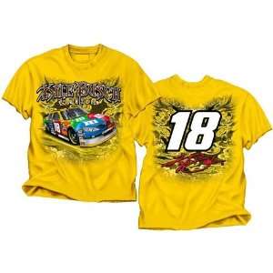   NASCAR M&Ms Team Color Mens Groove Tee Shirt L