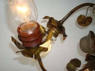 FIGURAL SPELTER LAMP SIGNED GEO MAXIM PARIS FRANCE  