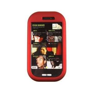   Phone Cover Case Red For Microsoft Kin Two Cell Phones & Accessories