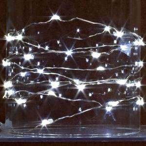 Gerson Everlasting Glow Micro Led Light String 18 White 