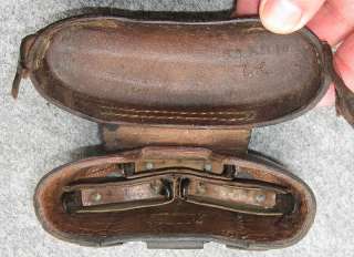 German NCO Mauser M1887 Leather Ammo Pouch k98 (NOT Bayonet!)  