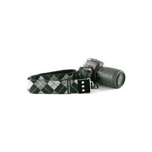   Grey 2 SLR/DSLR Extended Length Argyle Camera Strap: Camera & Photo