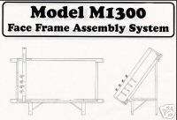 MARCON M1300 FACE FRAME ASSEMBLY CLAMP TABLE  