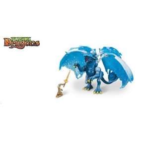  Mega Bloks Plasma Dragons   Iceblaze Ice Dragon: Toys 