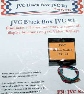 JVC VIDEO BYPASS KW AVX820 KW NX7000BT KW AVX730 NEW  