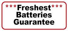 We refresh our battery inventories every month.