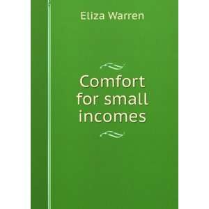  Comfort for small incomes Eliza Warren Books