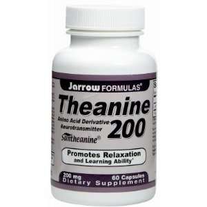  Jarrow  Theanine, 200mg, 60 capsules Health & Personal 