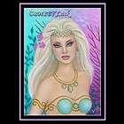 ACEO Oil Painting Mermaid Fantasy Seascape Jewel Ocean   Lyrica   by 