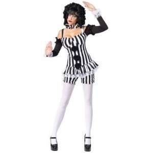   : Palmers Ladies Costume: Moulin Rouge Mime (Small/Med): Toys & Games