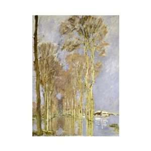  Claude Monet   Inondation Giclee