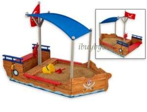 Kidkraft Kids Pirate Sandboat Boat Sandbox Sand Box NEW  