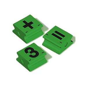  Jumbo Numbers and Math Symbols Stamps Toys & Games