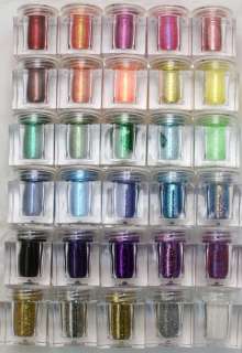 Zink Color GLITTER Pick 10 from 35 color MAC Pigment eye shadow gift 
