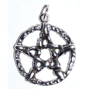  Sterling Silver Interwoven Rope Pentacle: Everything Else