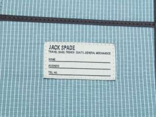 JACK SPADE NOOK COVER NAVY & LEATHER WARREN STREET  