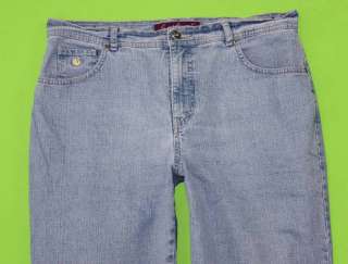 Gloria Vanderbilt sz 16 x 28 Stretch Womens Blue Jeans Denim Pants 