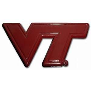  Virginia Tech Hokies Auto Emblem Maroon