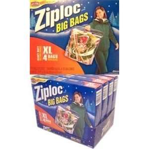 Ziploc 4ct Heavy Duty 10 Gallon Holiday Big Bags 